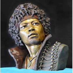 Jimi Hendrix Bronze